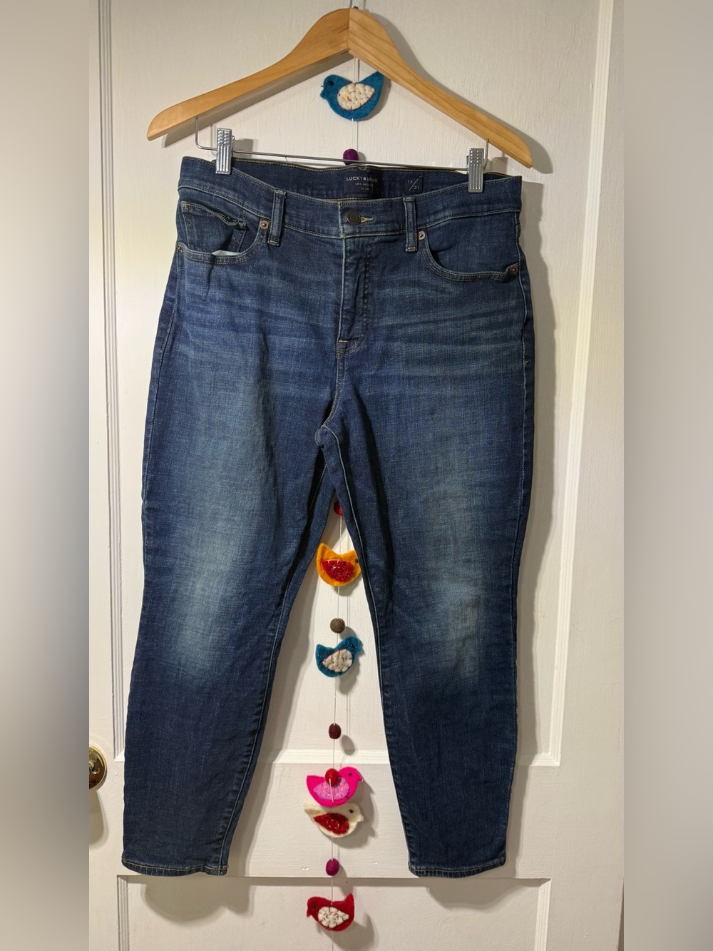Lucky Brand Women’s Mid Rise Crop Ava